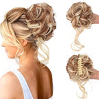Curly Hair Bun – Clip-in Hair Piece with Volume and Natural Look