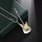 Colar com Motivo de Guitarra Aurelle para Amantes de Música e Criativos | Fioriscas