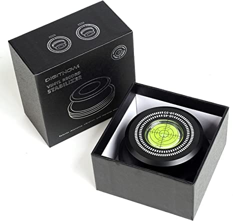 Bubble Level Vinyl Weight Clamp For Turntables With Soft Base Pad | Fioriscas