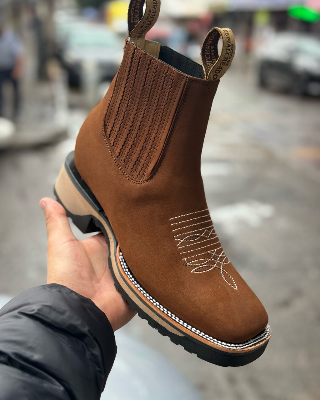 Kairoo-cowboysaappaat, mukavasti istuva unisex-lännenmalli miehille ja naisille