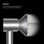 Hot Air Hair Styler, Velvet Sonic Dry Multi-Attachment Drying System