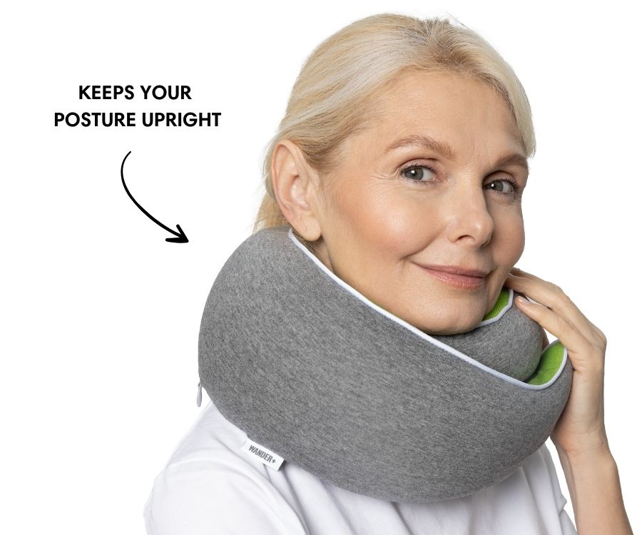 Memory Foam Travel Neck Pillow | Fioriscas