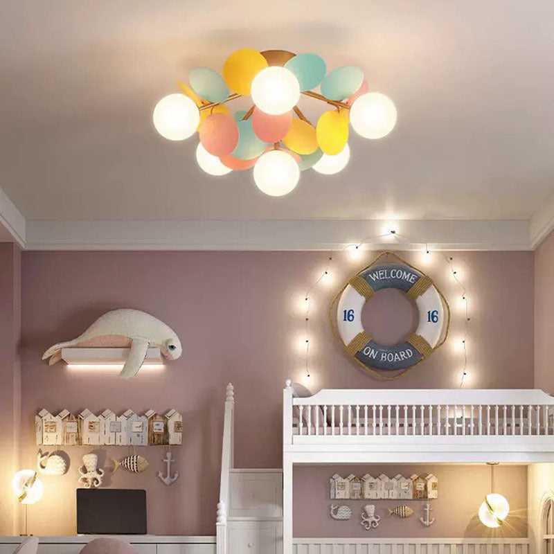 Aria Modern Bubble Cluster Ceiling Light, Colorful - Neutralighting