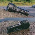 High-Power Waterproof LED Flashlight | 30,000–50,000 Lumens Rechargeable Torch