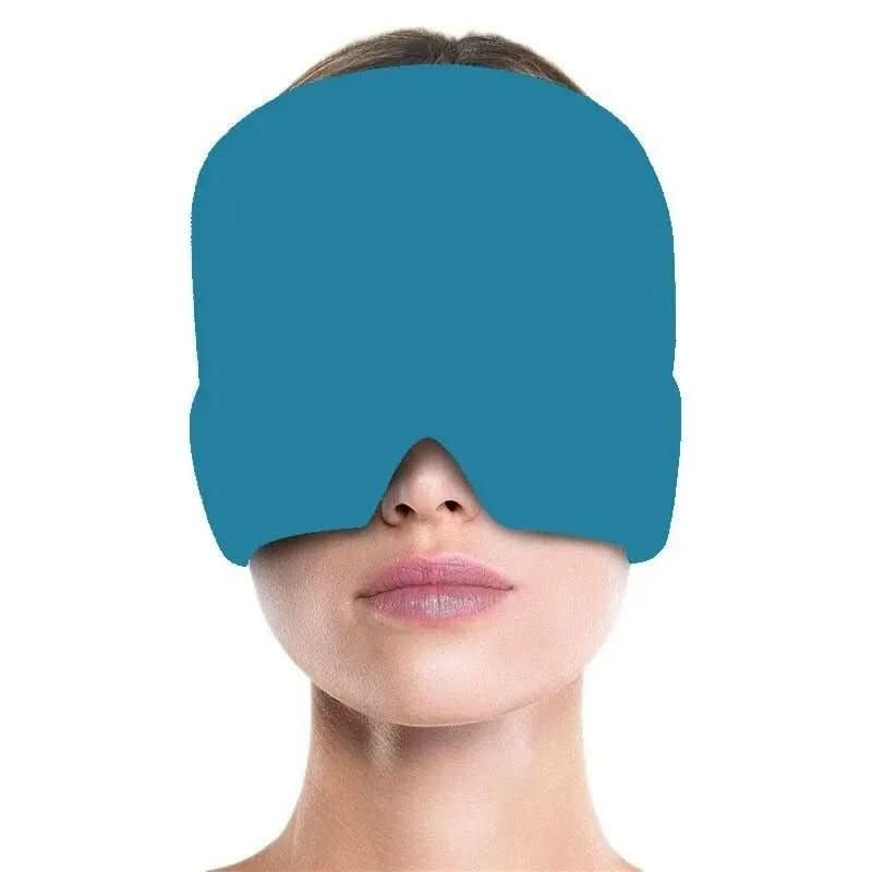 Masque contre les migraines et les maux de tête avec thérapie par le froid et la chaleur - Fioriscas