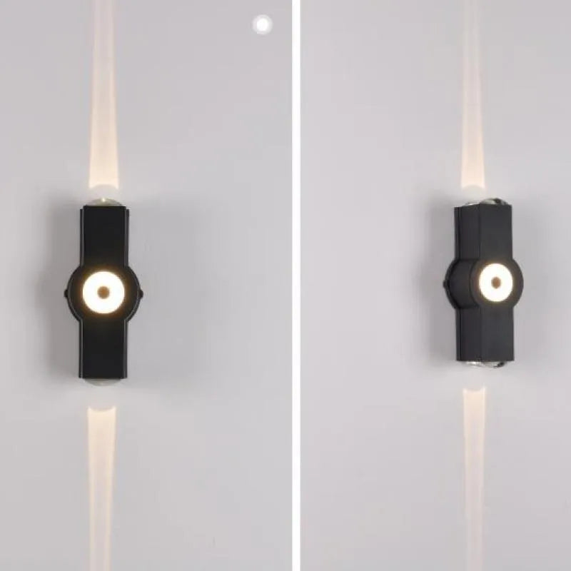 Ovelo Modern Waterproof Minimalist Cross Outdoor Wall Light Garden/Corridor | Fioriscas