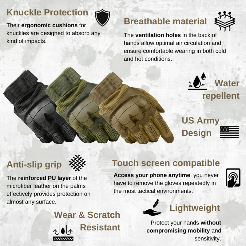 Indestructible Touch Screen Gloves