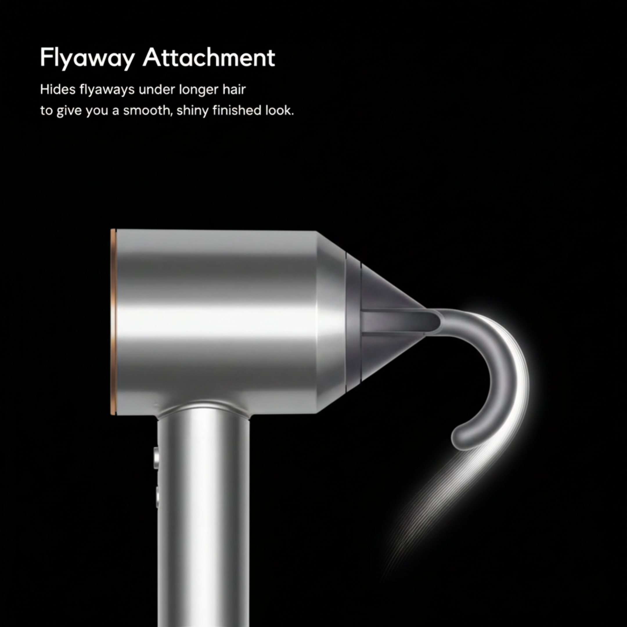 Hot Air Hair Styler, Velvet Sonic Dry Multi-Attachment Drying System