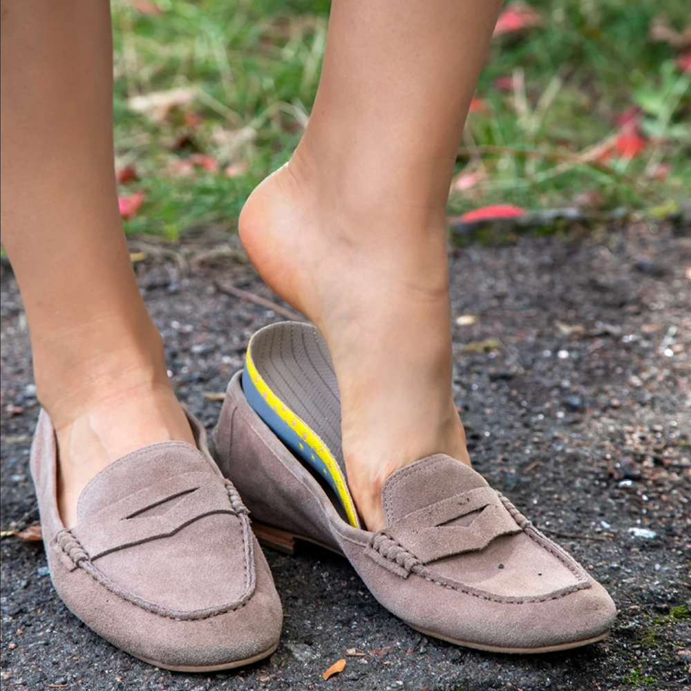 Orthopedic Arch Support Insoles for Flat Feet, Plantar Fasciitis Relief, and Comfort in Shoes