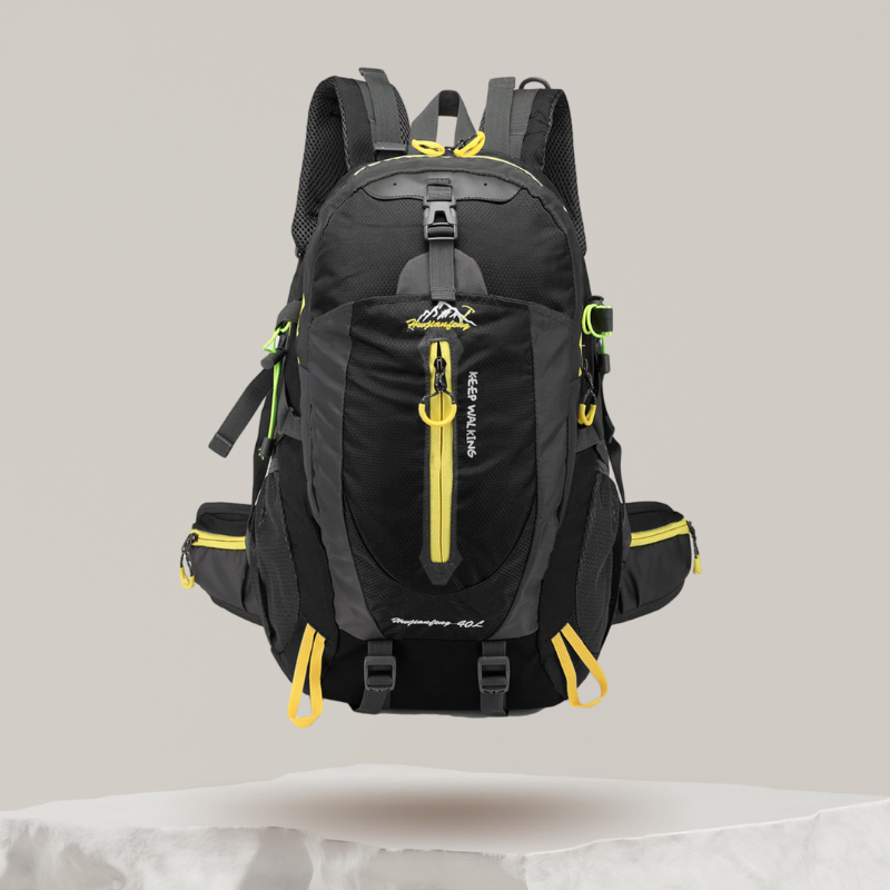 Sac à dos de randonnée imperméable ApexTrail avec bretelles respirantes