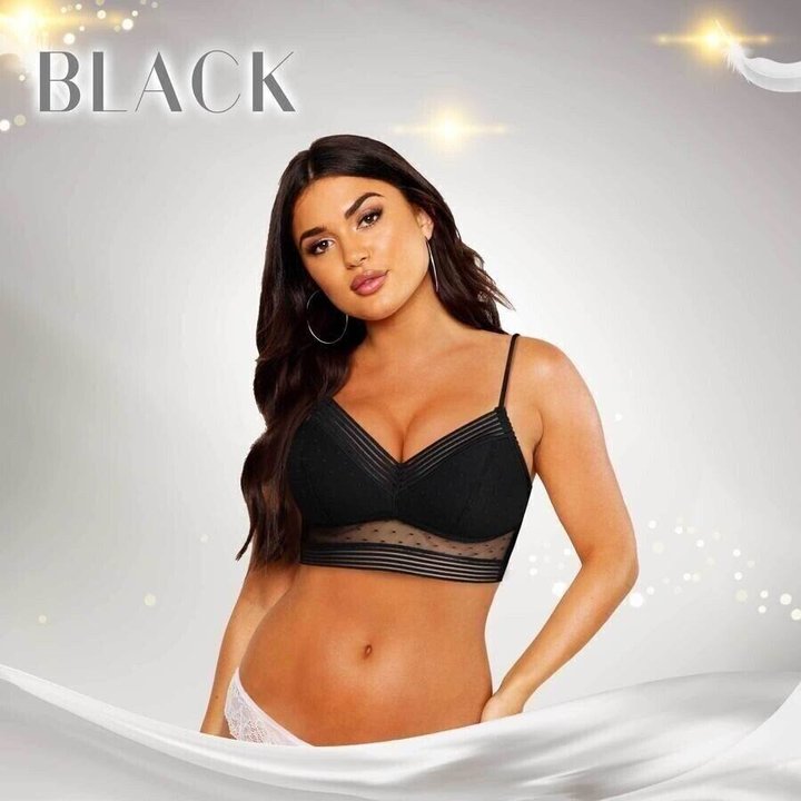 BACK WIRELESS LIFTING LACE BRA