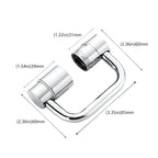 Rotatable Faucet Aerator Extension