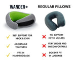 Memory Foam Travel Neck Pillow | Fioriscas