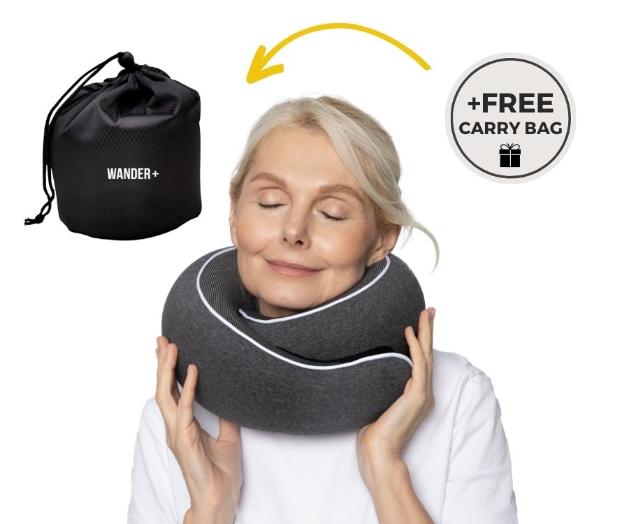 Memory Foam Travel Neck Pillow | Fioriscas