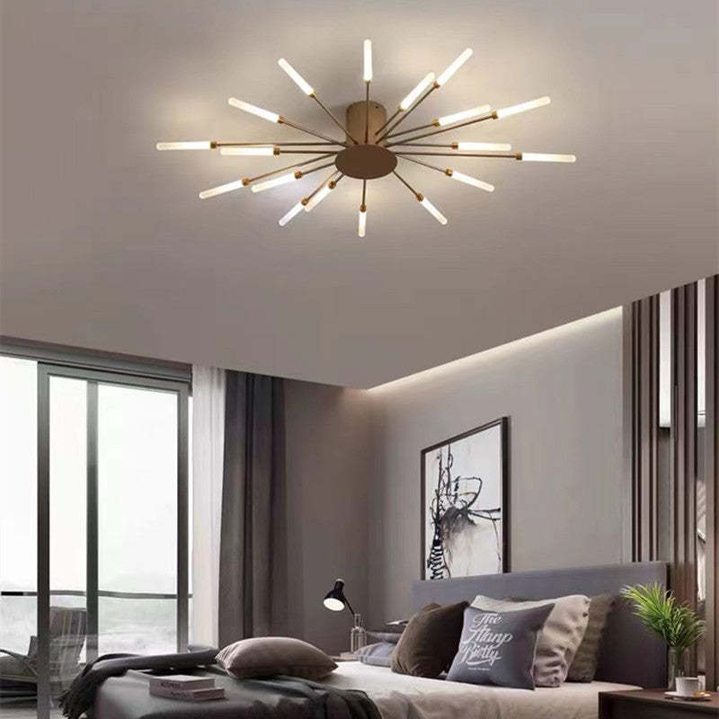 Asterra Albina Metal- og akryl-loftlampe til planmontering, 12 W til 42 W LED
