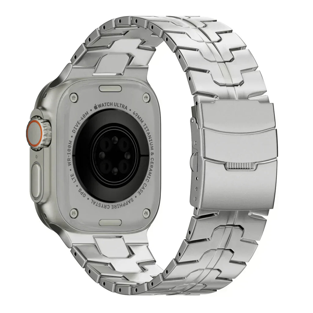 Apple Watch Titanium Band, Aurex Grade 2 Titanium, Lightweight 62g