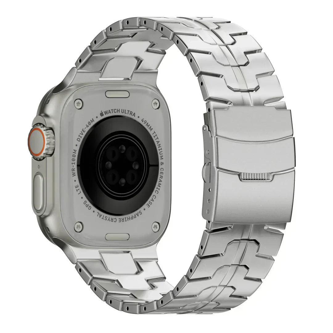 Apple Watch Titanium Band, Aurex Grade 2 Titanium, Lightweight 62g