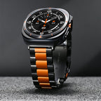 Aurex Titanium Watch Band for Samsung Galaxy Watch Ultra, Folding Buckle
