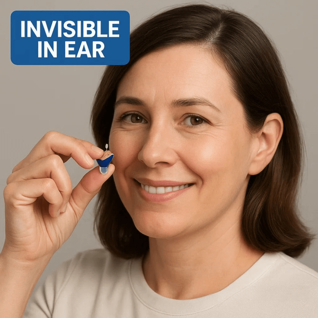 Invisible in-ear hearing aids for superior sound quality - Fioriscas