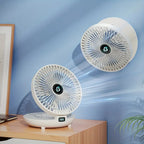 Ventilatore USB pieghevole da parete, raffreddamento personale ultra-silenzioso
