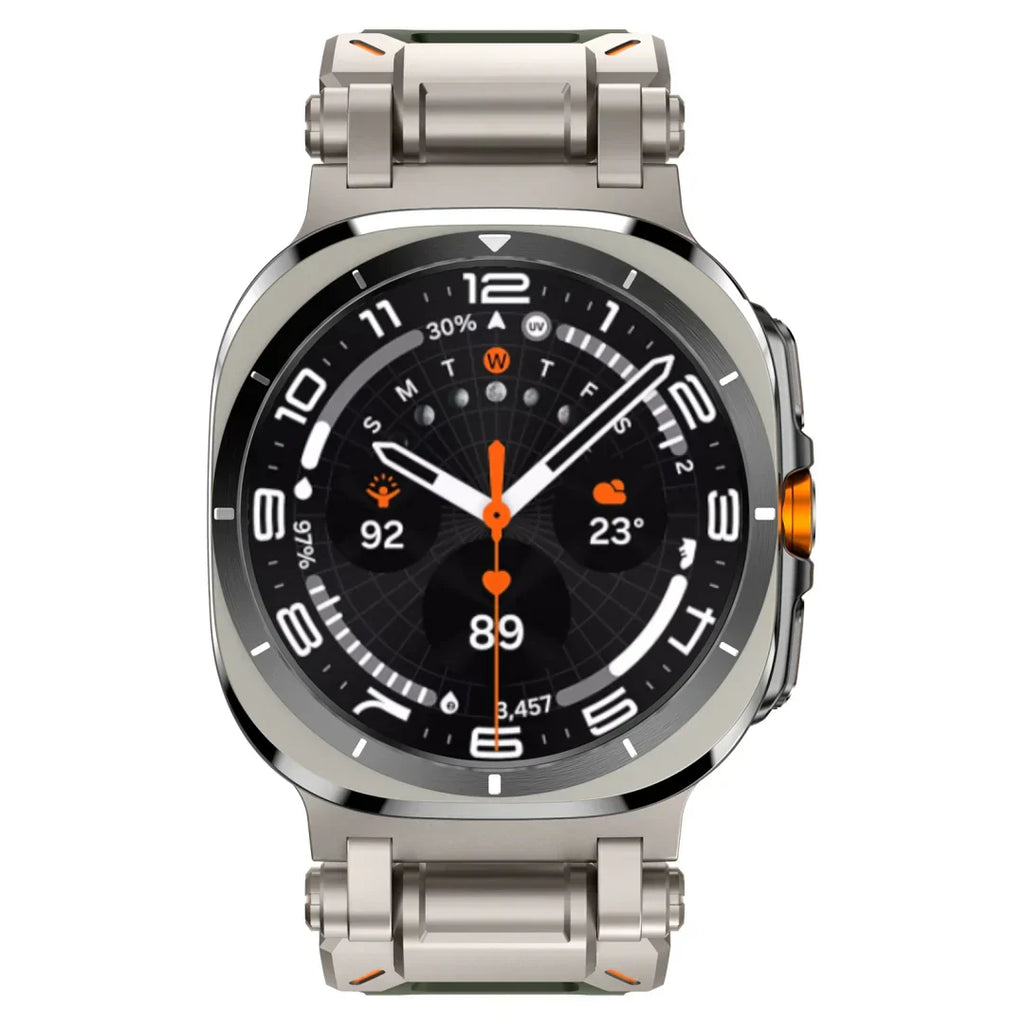 Pulseira de Relógio em Silicone Explorer para Samsung Galaxy Watch Ultra | Fioriscas