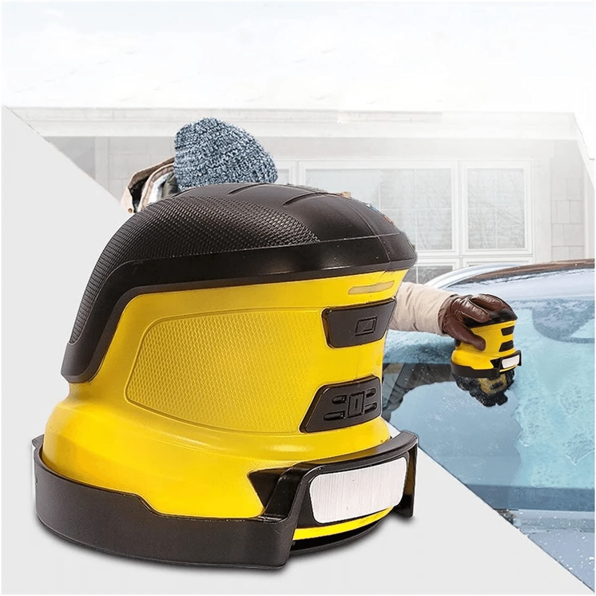 Heated Windshield Scraper With Automatic Clearing For Winter Driving | Fioriscas