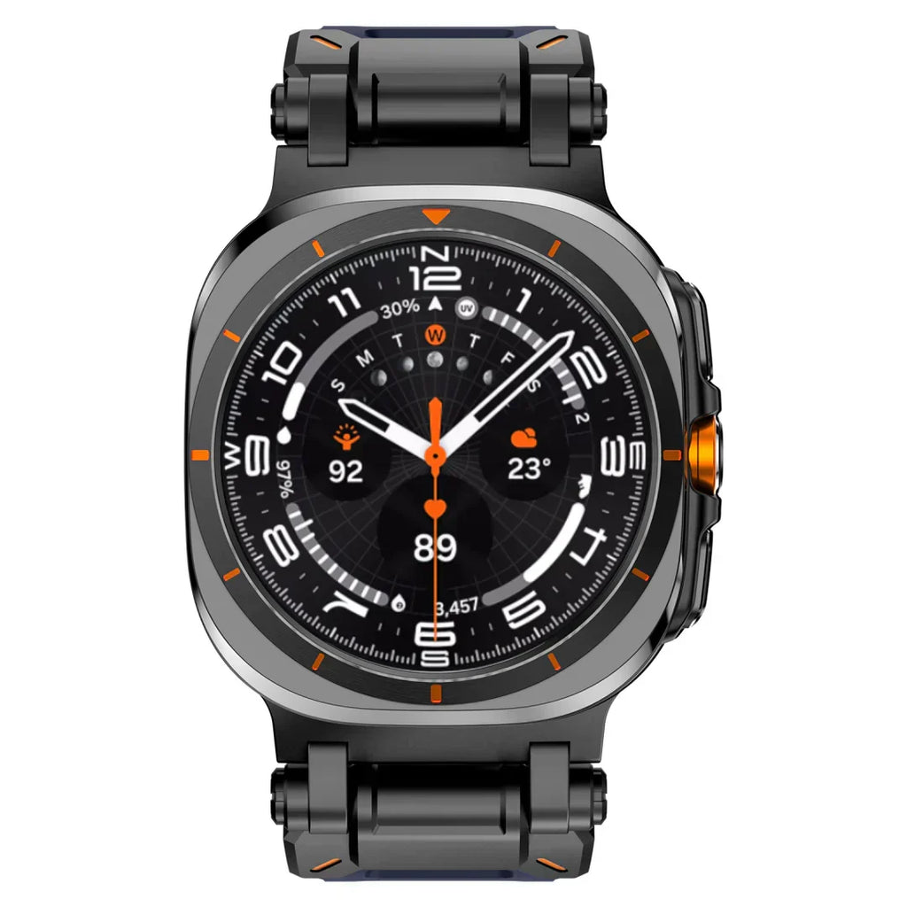 Pulseira de Relógio em Silicone Explorer para Samsung Galaxy Watch Ultra | Fioriscas