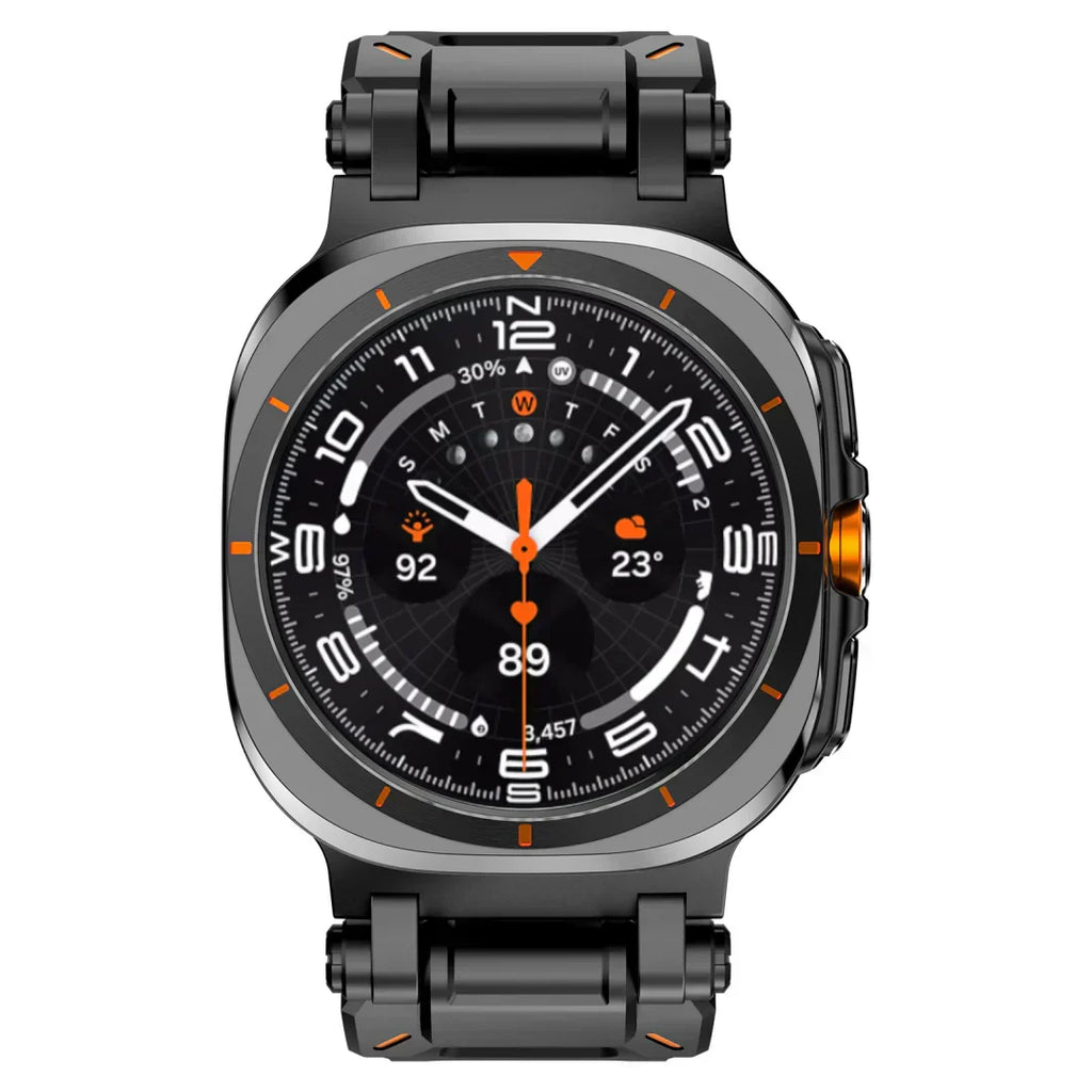 Pulseira de Relógio em Silicone Explorer para Samsung Galaxy Watch Ultra | Fioriscas