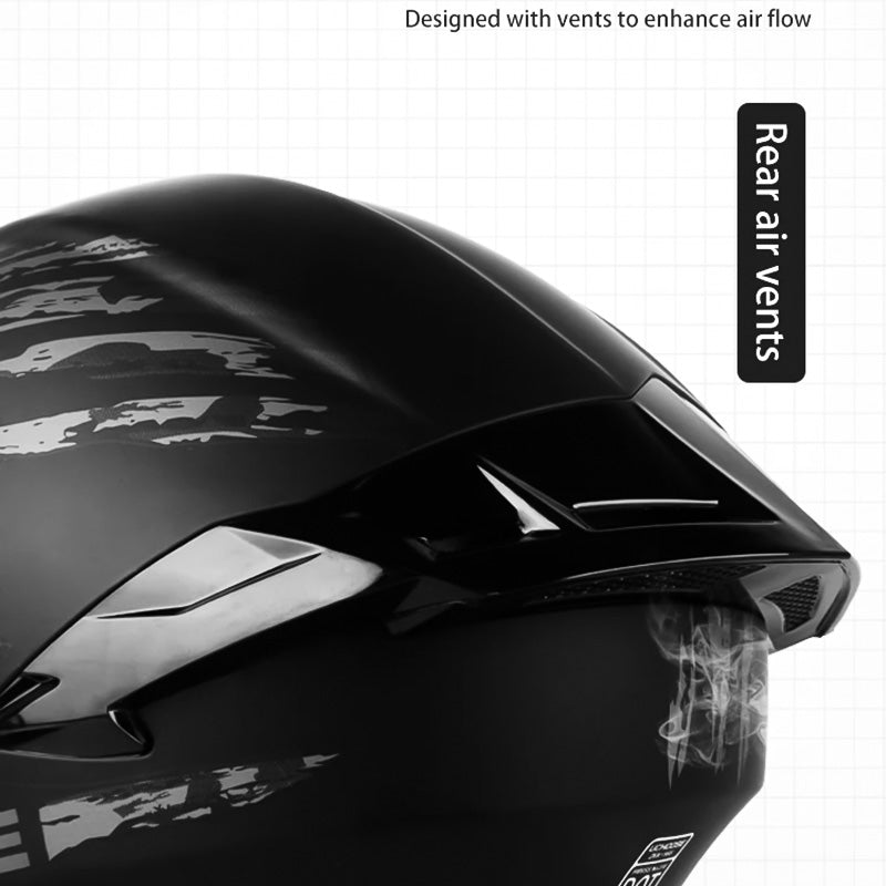 FlipGuard DOT-godkendt hjelm med dobbelte linser til motorcyklister | Fioriscas