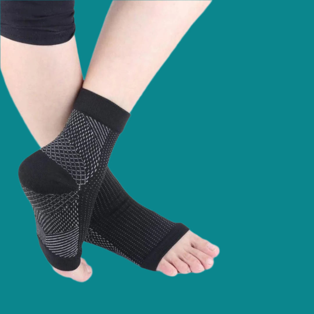 Chaussettes montantes CuraFlex pour un soutien et un confort quotidiens des jambes