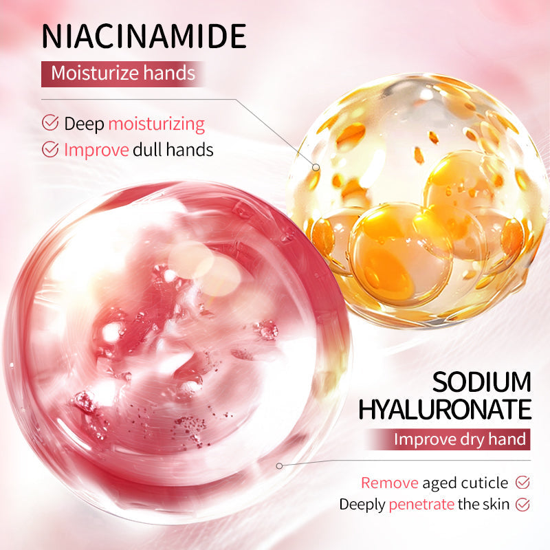 Maschera nutriente per le mani – Idratazione intensa con niacinamide ed estratti botanici | Fioriscas