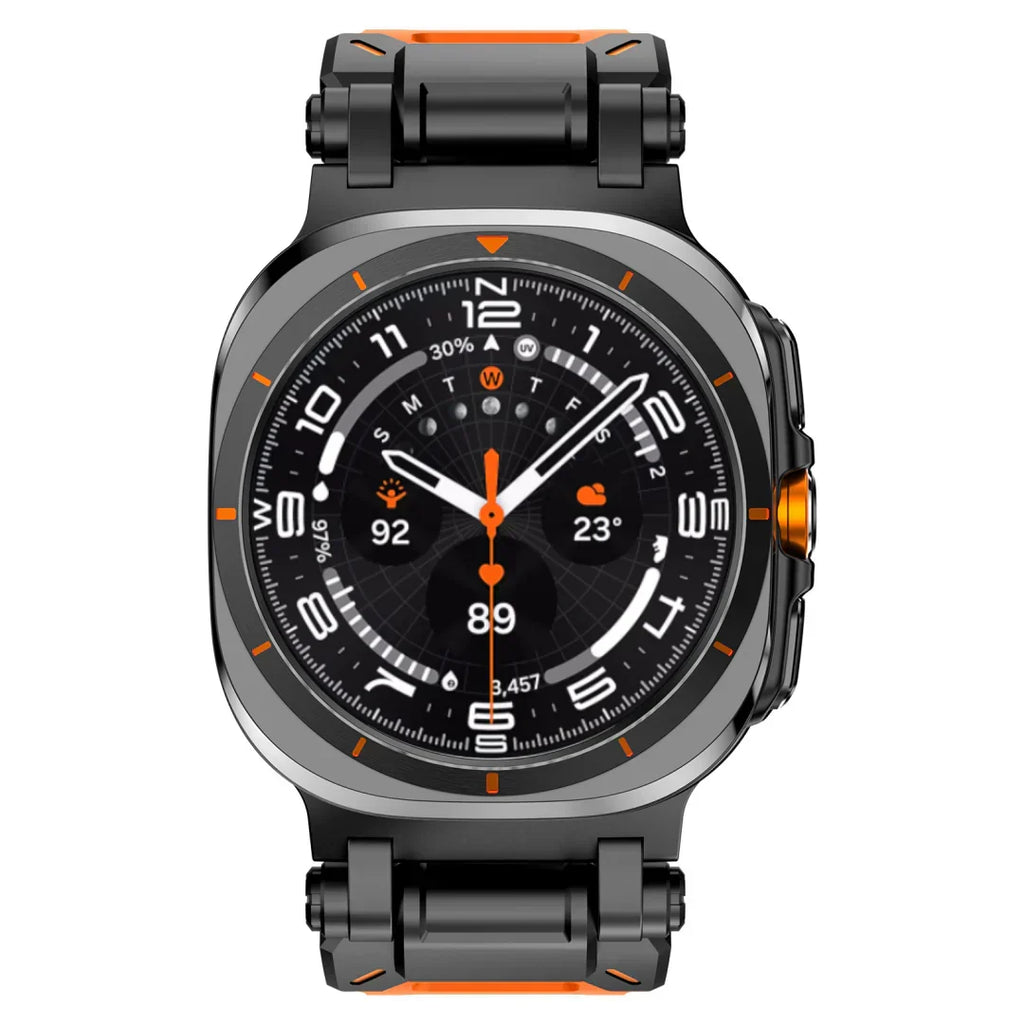 Pulseira de Relógio em Silicone Explorer para Samsung Galaxy Watch Ultra | Fioriscas