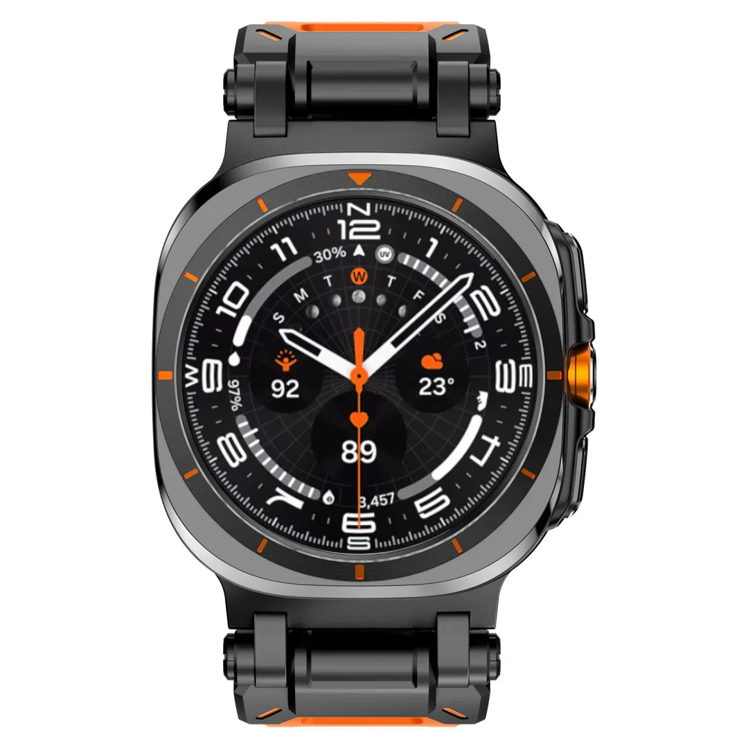 Pulseira de Relógio em Silicone Explorer para Samsung Galaxy Watch Ultra | Fioriscas