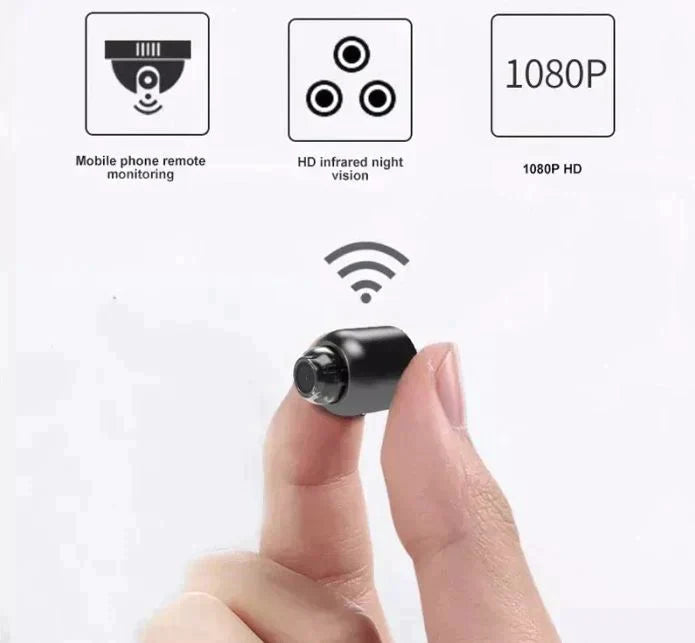 Small WiFi Security Camera Night Vision Security Surveillance Camera