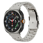 Aurex Titanium Watch Band for Samsung Galaxy Watch Ultra, Folding Buckle
