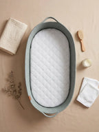 Portable Cotton Rope Baby Changing Basket with Pad | Fioriscas