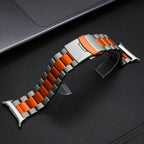 Aurex Titanium Watch Band for Samsung Galaxy Watch Ultra, Folding Buckle