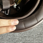 NovaRidge Half Helmet With One-Hand Quick-Release Buckle, Washable Liner