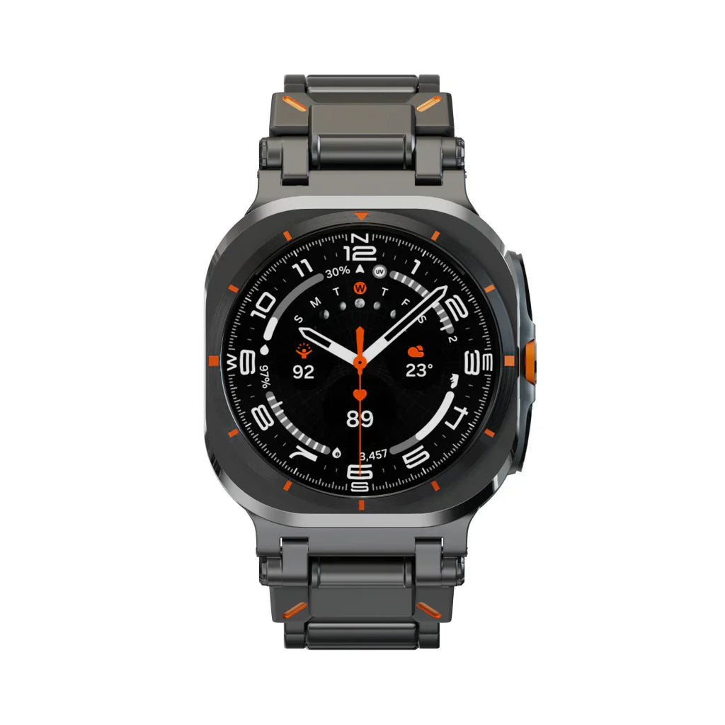 Titanový řemínek Samsung Galaxy Watch Ultra, skládací přezka Voyager