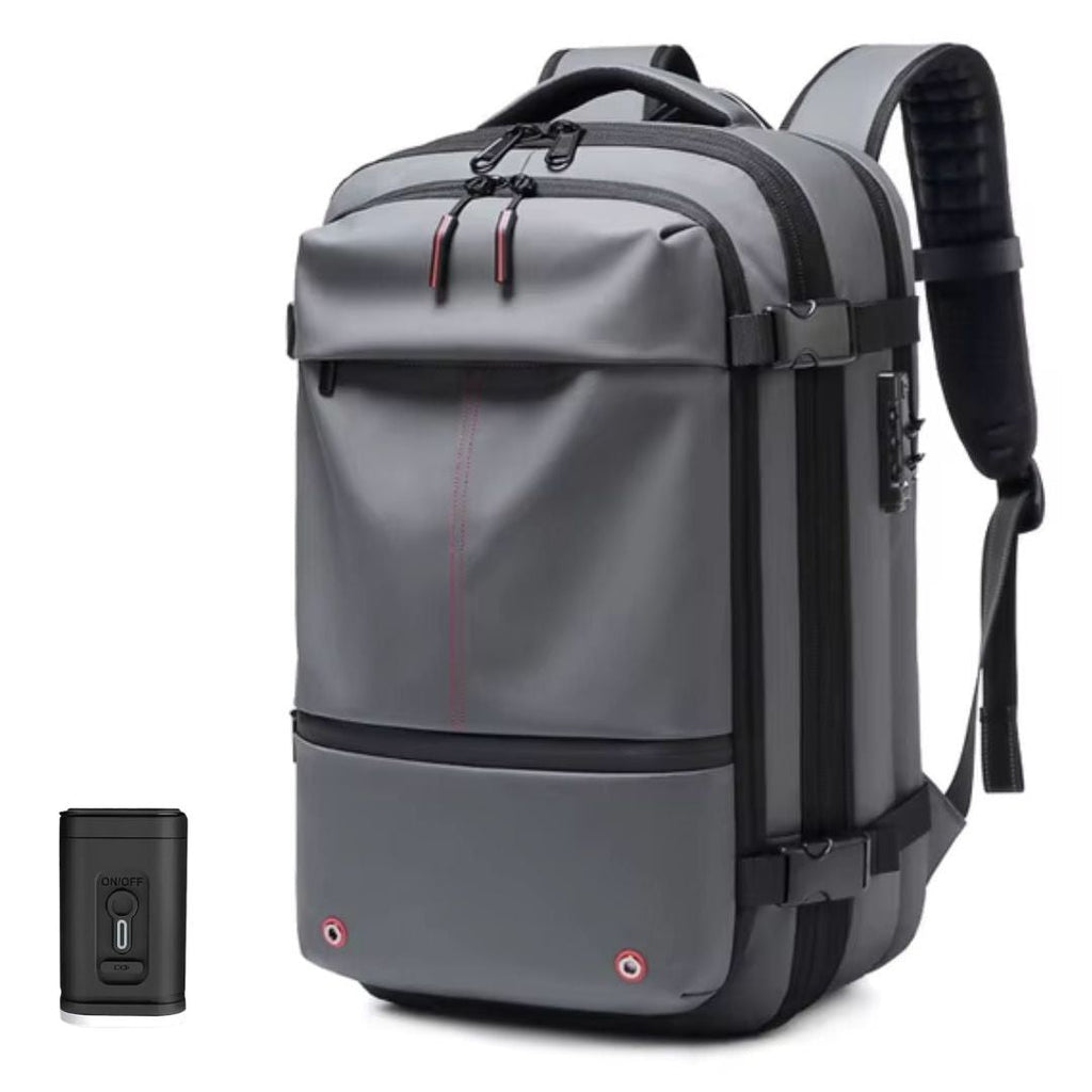 Vacuum Compression Travel Backpack with One-Way Valve, VentraSeal