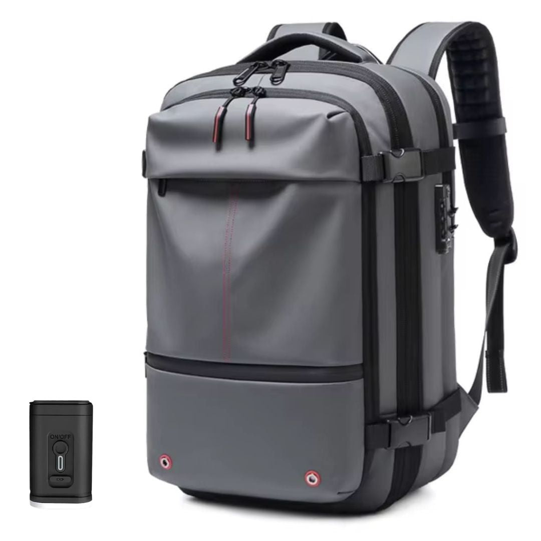 Vacuum Compression Travel Backpack with One-Way Valve, VentraSeal