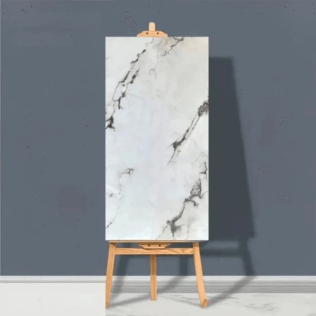 Elegant Self-Adhesive Marble PVC Floor Tiles - Fioriscas