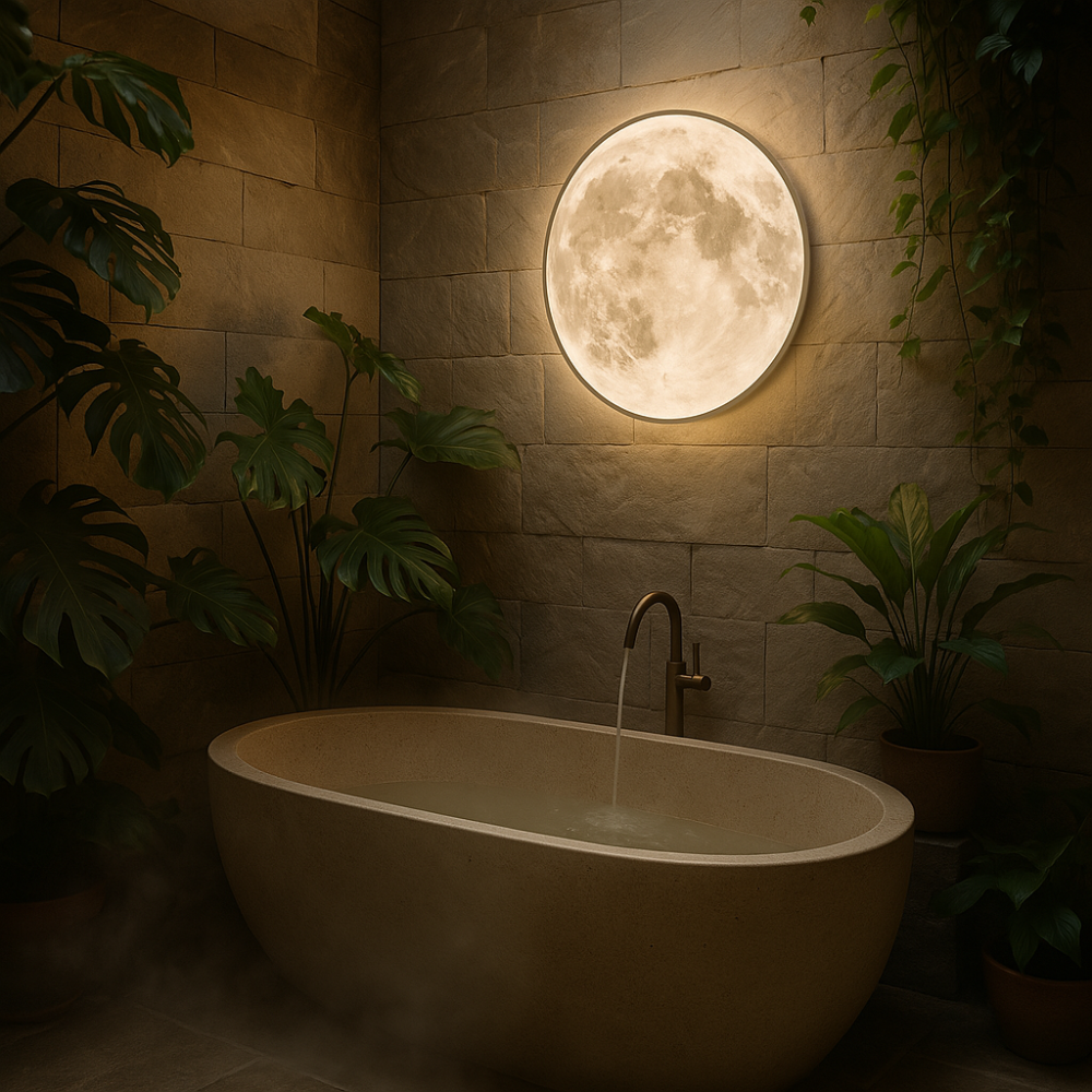 Noctara Dimmable Moon Lamp with Adjustable Ambient Lighting