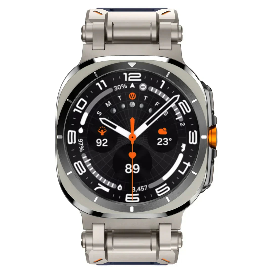 Pulseira de Relógio em Silicone Explorer para Samsung Galaxy Watch Ultra | Fioriscas