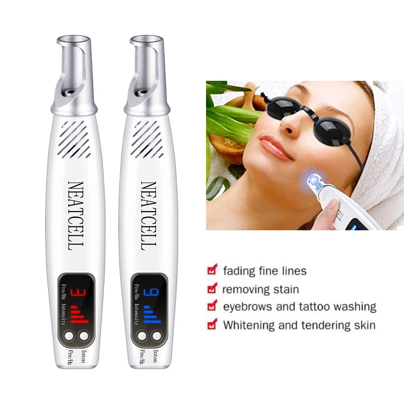 LumiDerm domácí laserové pero na tetování a kožní skvrny