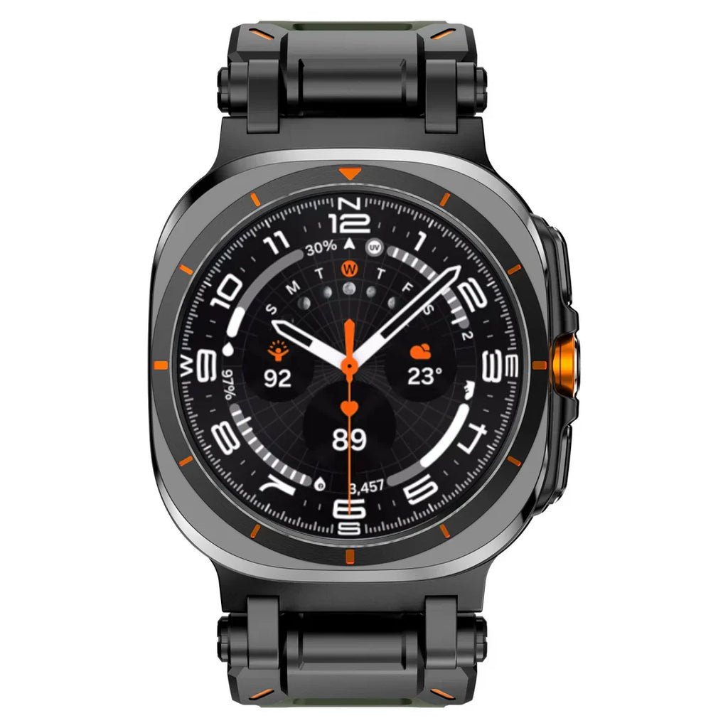 Pulseira de Relógio em Silicone Explorer para Samsung Galaxy Watch Ultra | Fioriscas