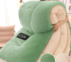 Coperta in pile di flanella oversize, biancheria da letto traspirante a doppio strato