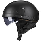 Motocyklová helma NovaRove, retro styl, výsuvný UV štít, certifikace DOT