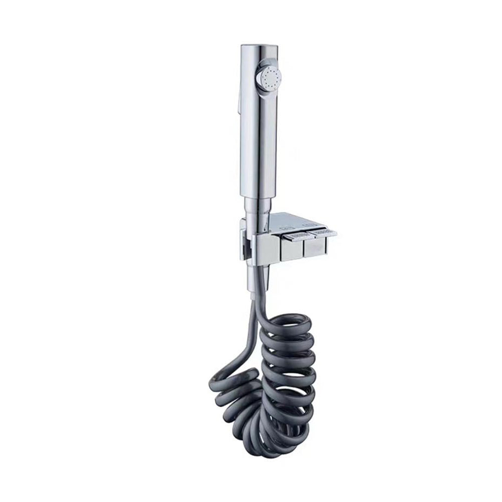 AquaKey Piano-Control Bidet Sprayer, Copper Body, Wall-Mounted