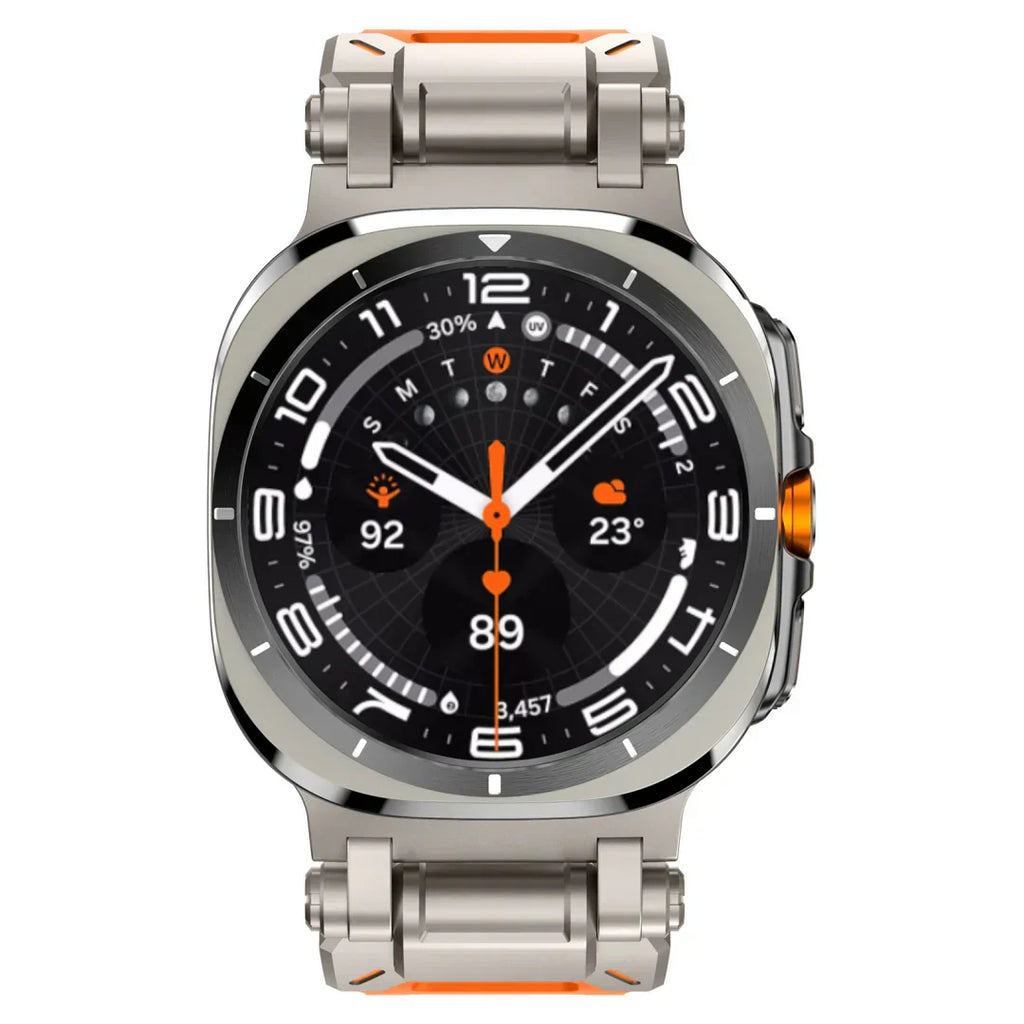 Pulseira de Relógio em Silicone Explorer para Samsung Galaxy Watch Ultra | Fioriscas
